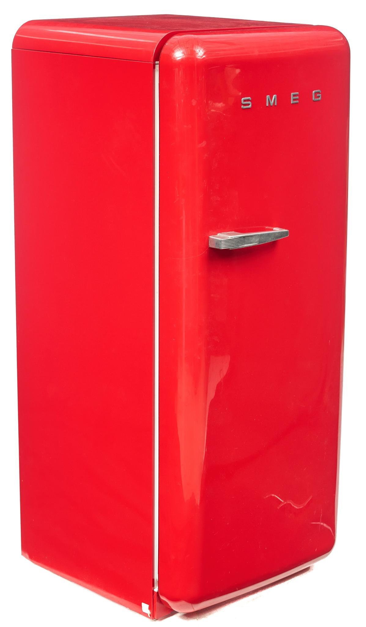 Retro Red SMEG Refrigerator (1 of 7)