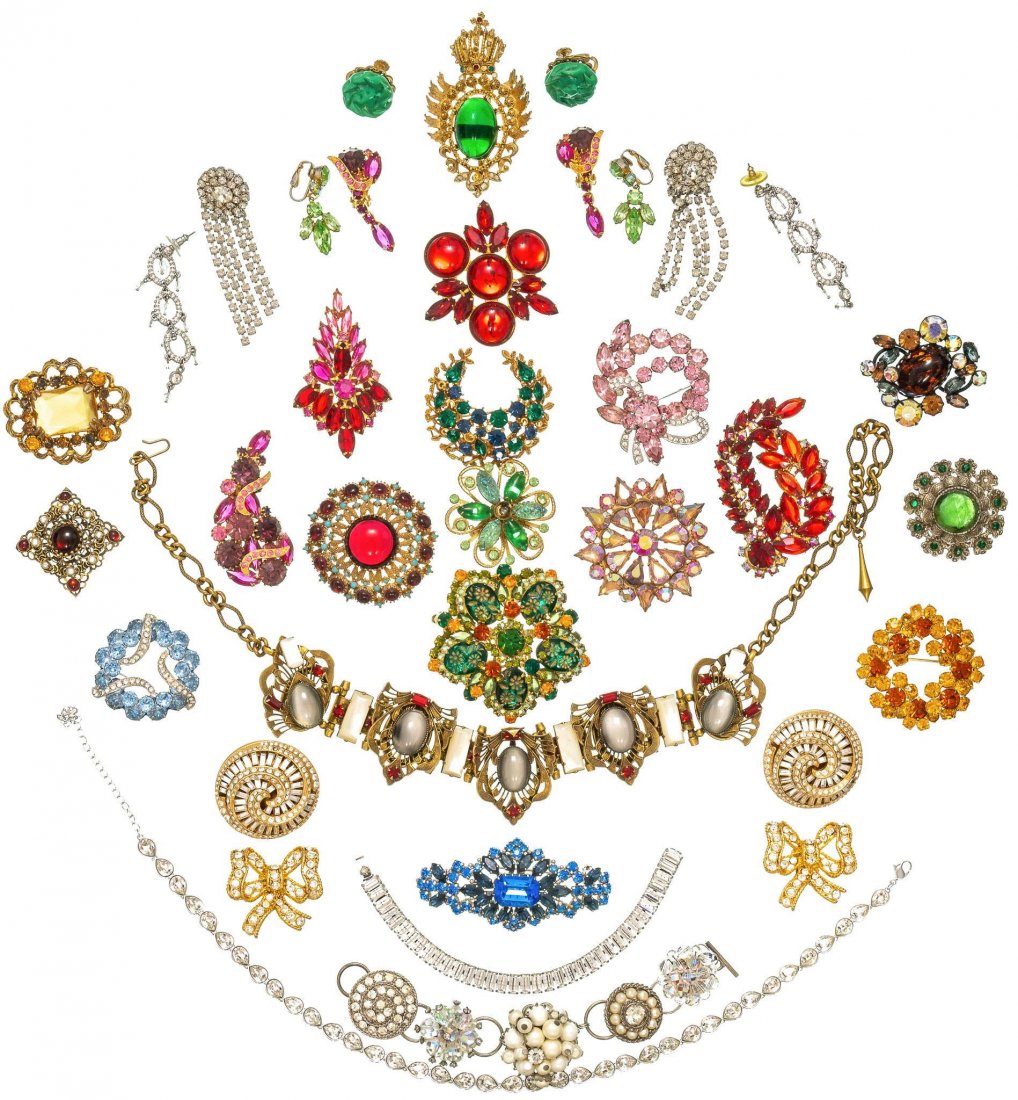 Collection of Vintage Rhinestone Jewelry (1 of 11)