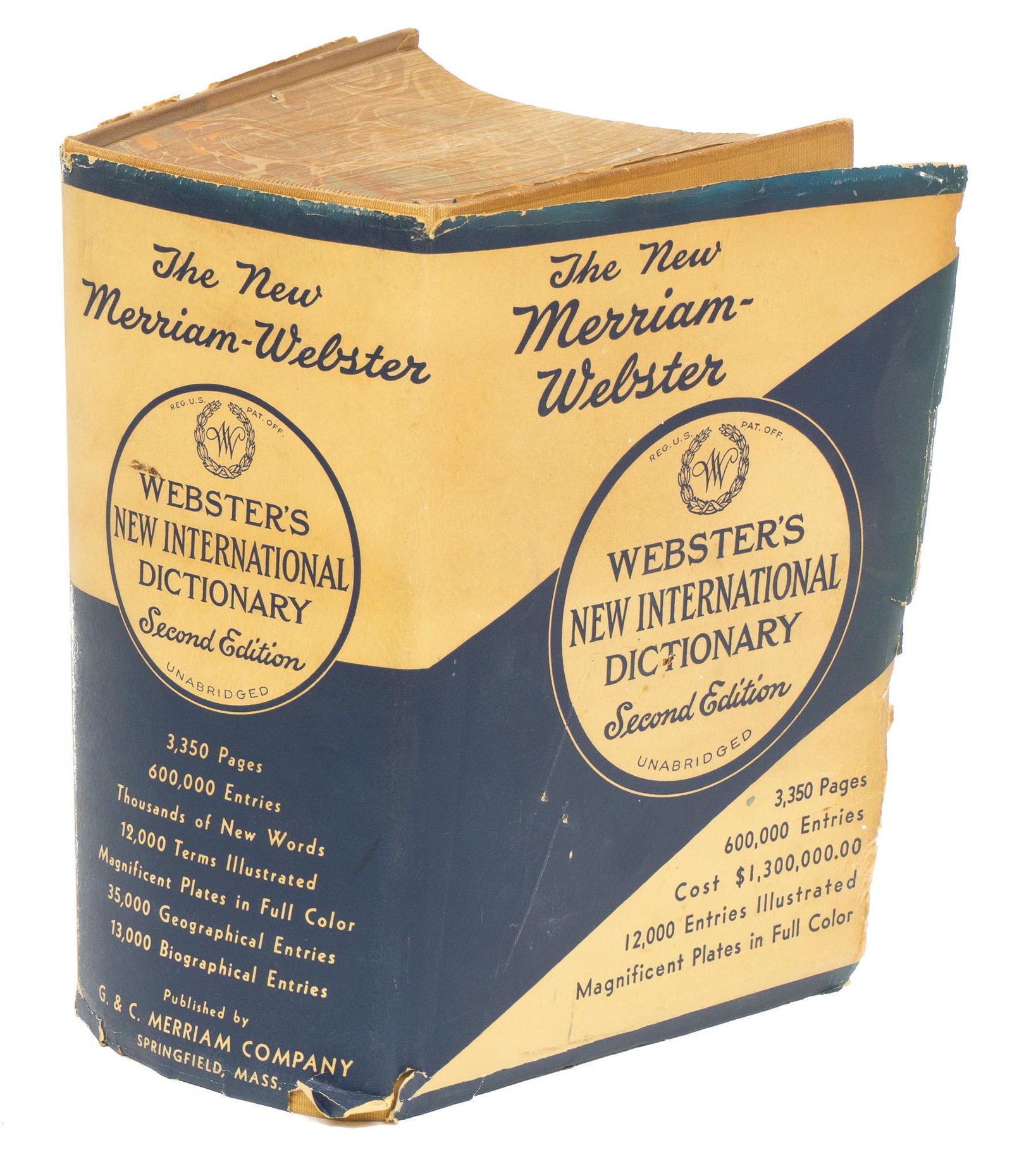 Vintage Websters Dictionary, Second Edition (1 of 10)