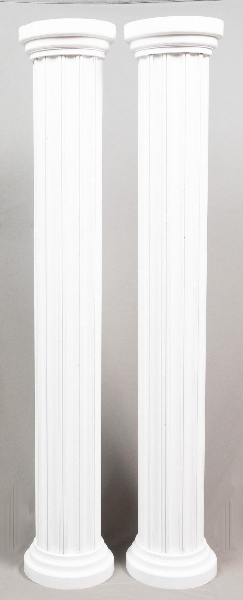 Pair of Classical Wooden Architectural Columns (1 of 4)