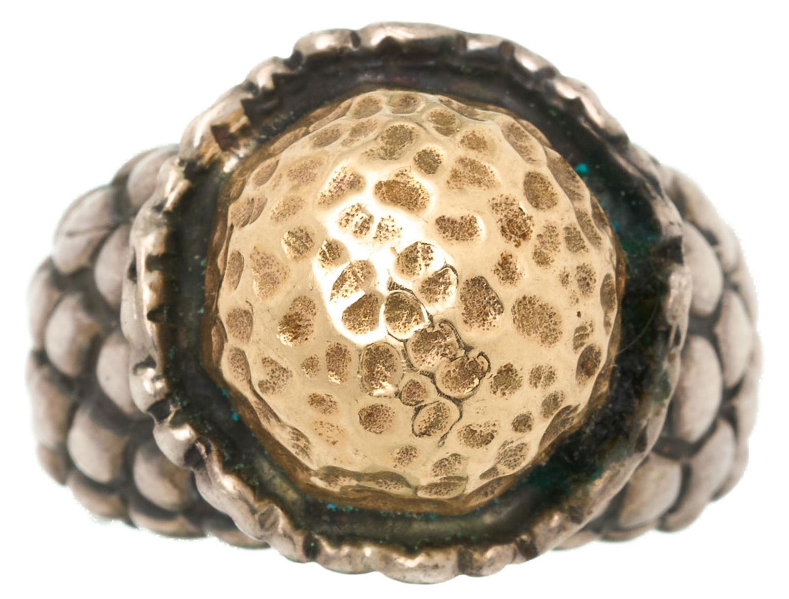 Dian Malouf Sterling 14K Gold Ring (1 of 5)