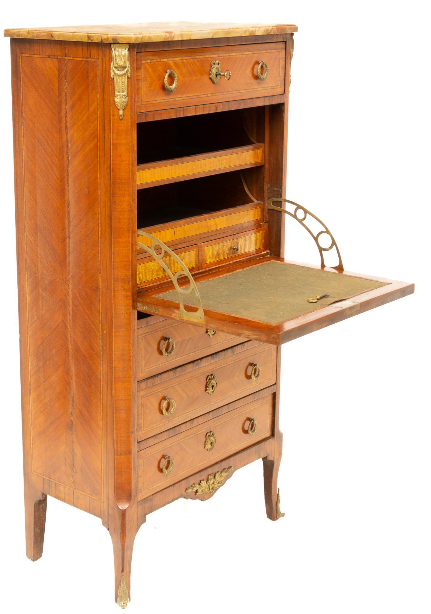 Louis XV Style Secrataire a Abattant (1 of 6)