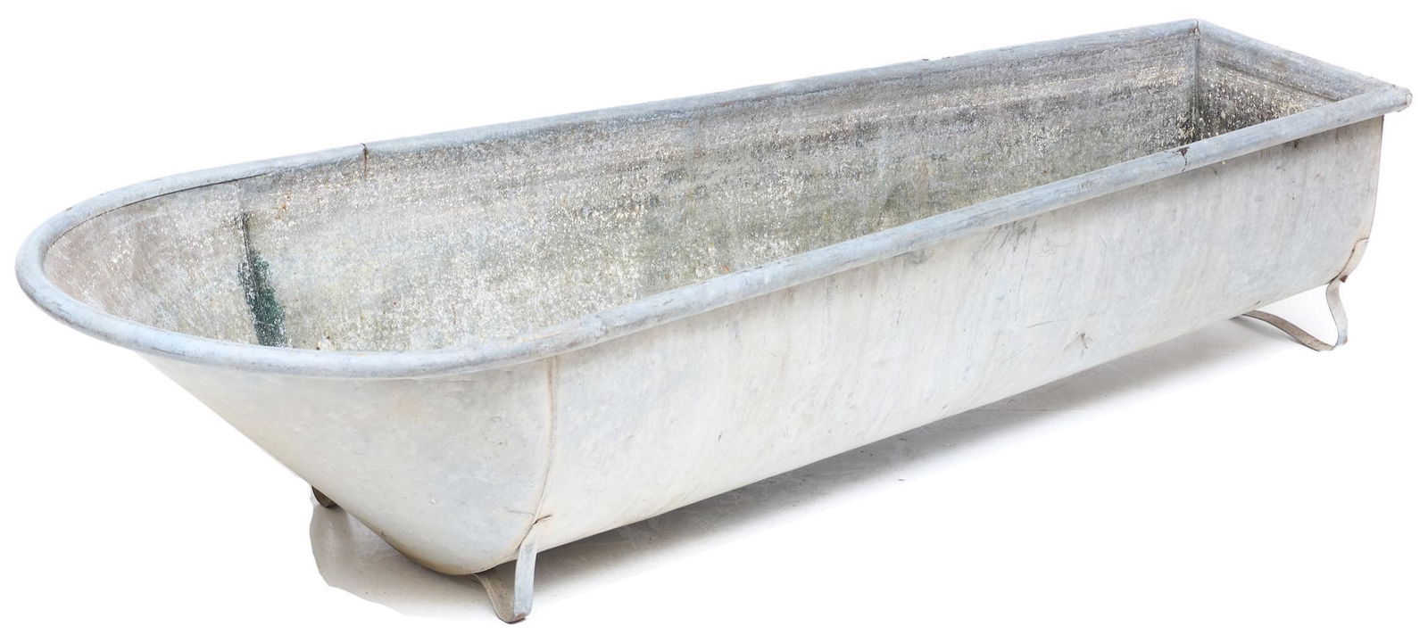 Farmhouse Galvanized Metal Washing Tub (1 of 3)