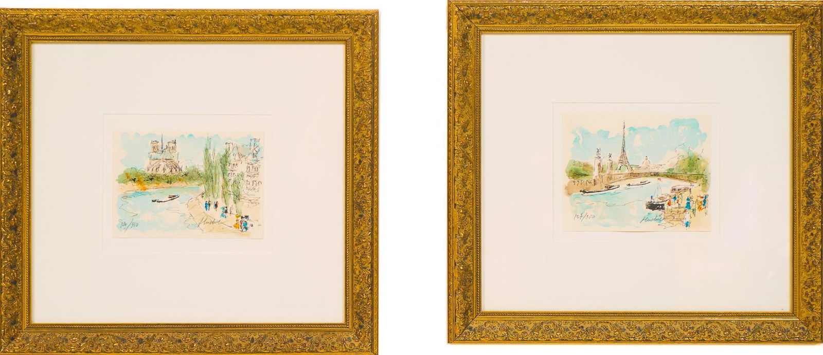 Urbain Huchet (b. 1930, FRA), Pair, 1989 (1 of 14)