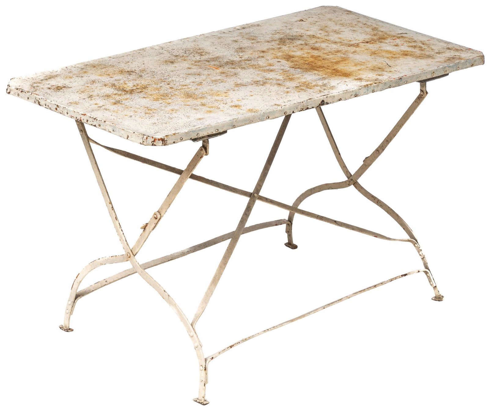 Industrial Tilt Top Metal Work Table (1 of 6)