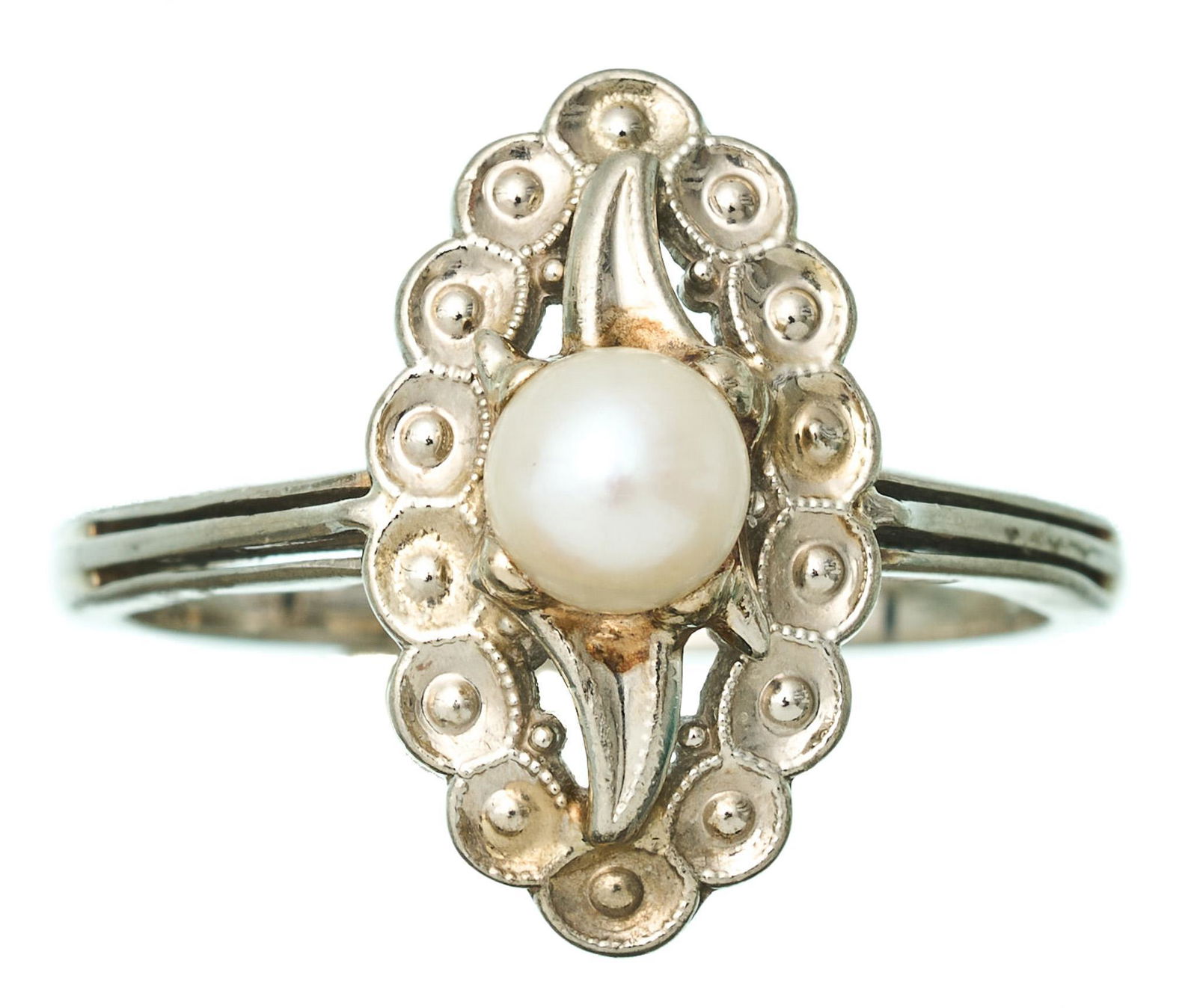 Vintage 10K Gold Pearl Ring (1 of 7)