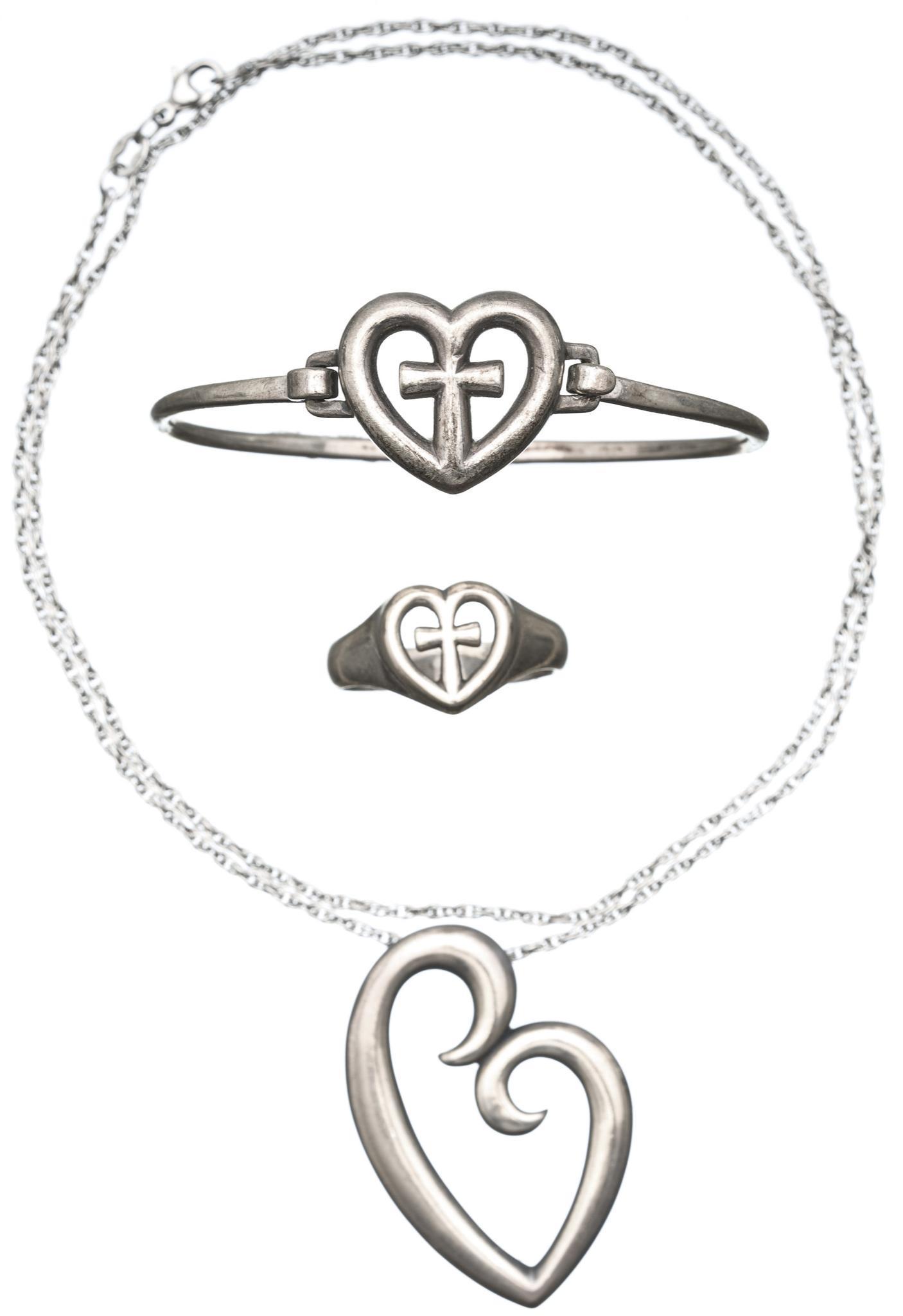 James Avery Sterling Eternal Love Heart Jewelry (1 of 11)