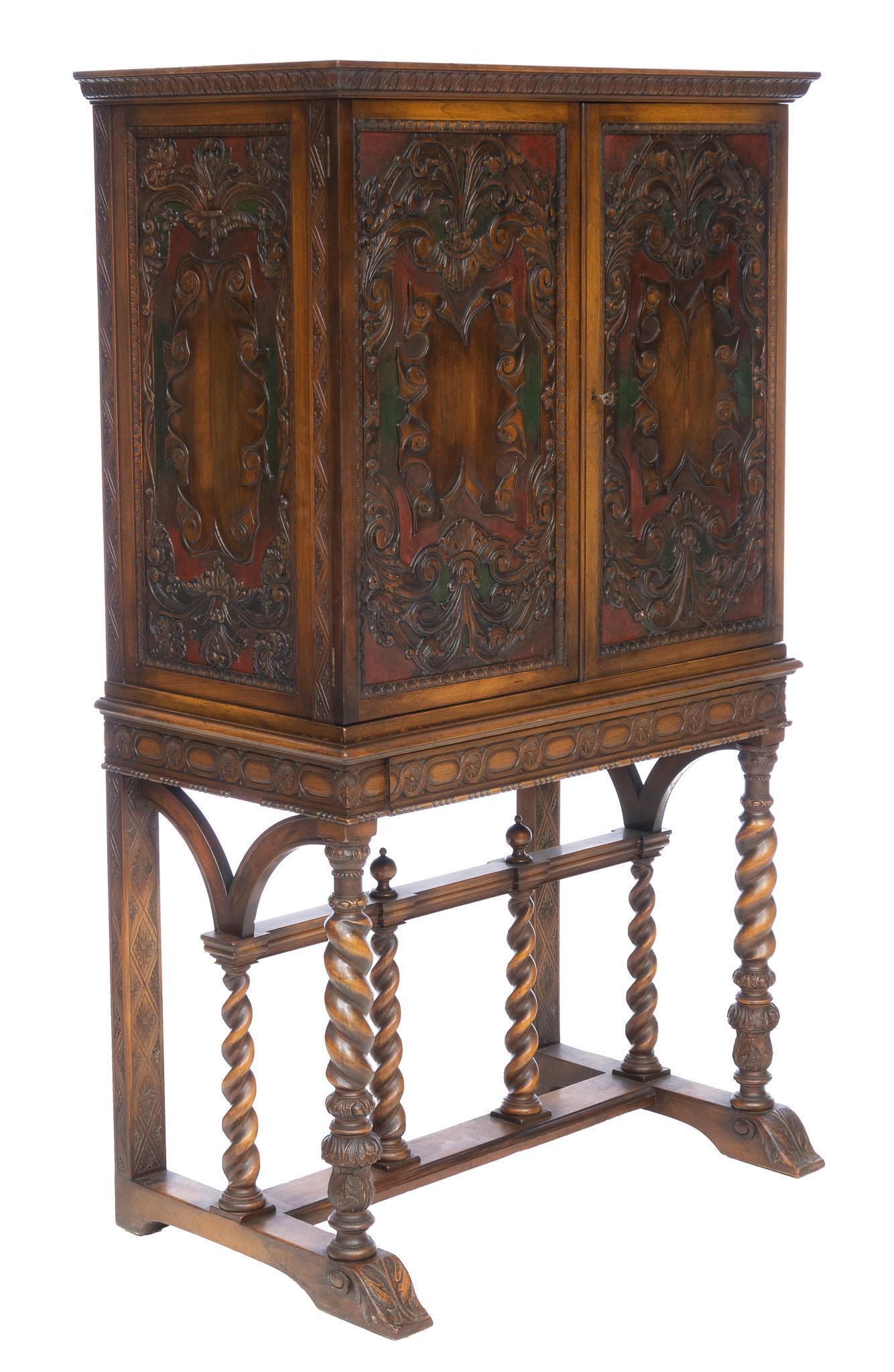 Spanish Renaissance Revival Cabinet (1 of 7)