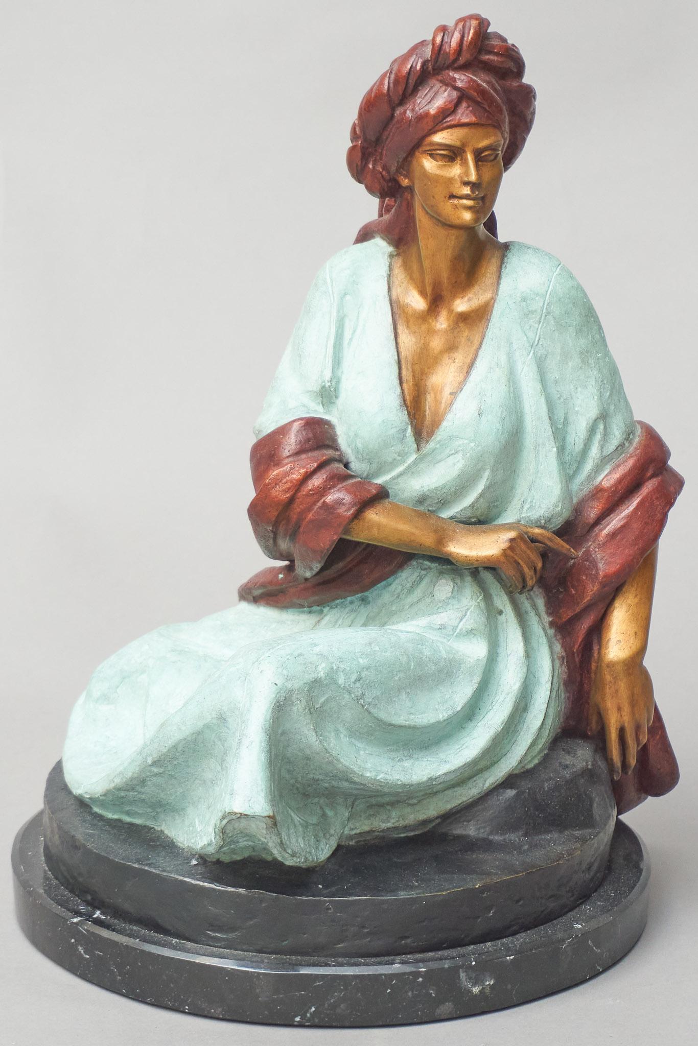 Victor Gutierrez Luzma (b. 1950, MEX), Resting Woman (1 of 4)