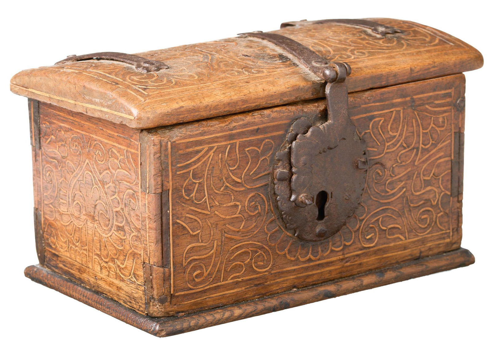 18th C. Spanish Colonial Era Valuables Box (1 of 6)