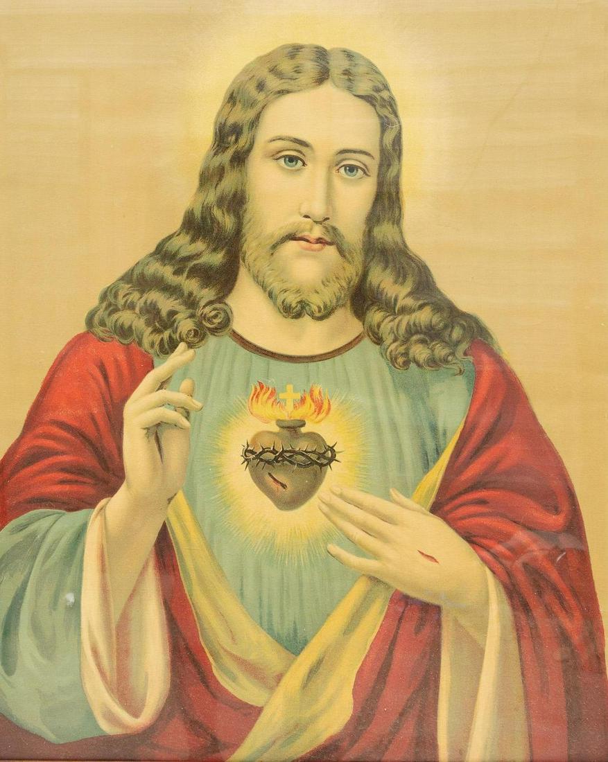 Immaculate Christ, lithograph (1 of 3)