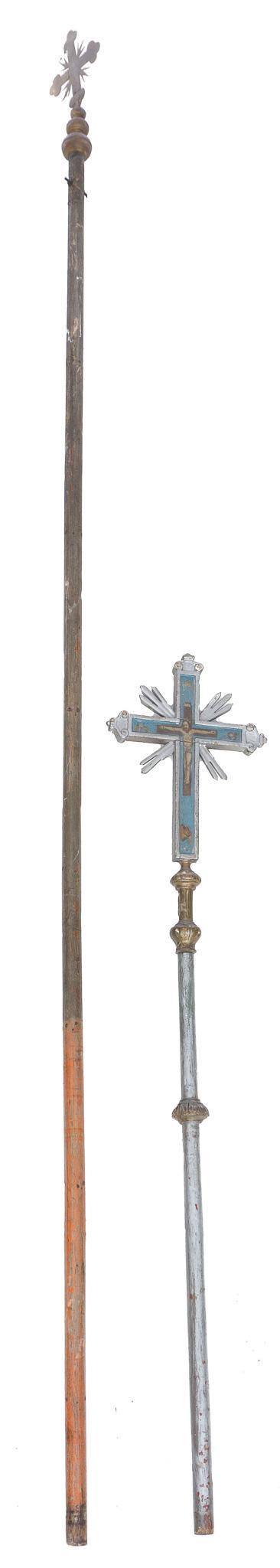 Pair of Vintage Orthodox Roman Catholic Crucifrice (1 of 6)