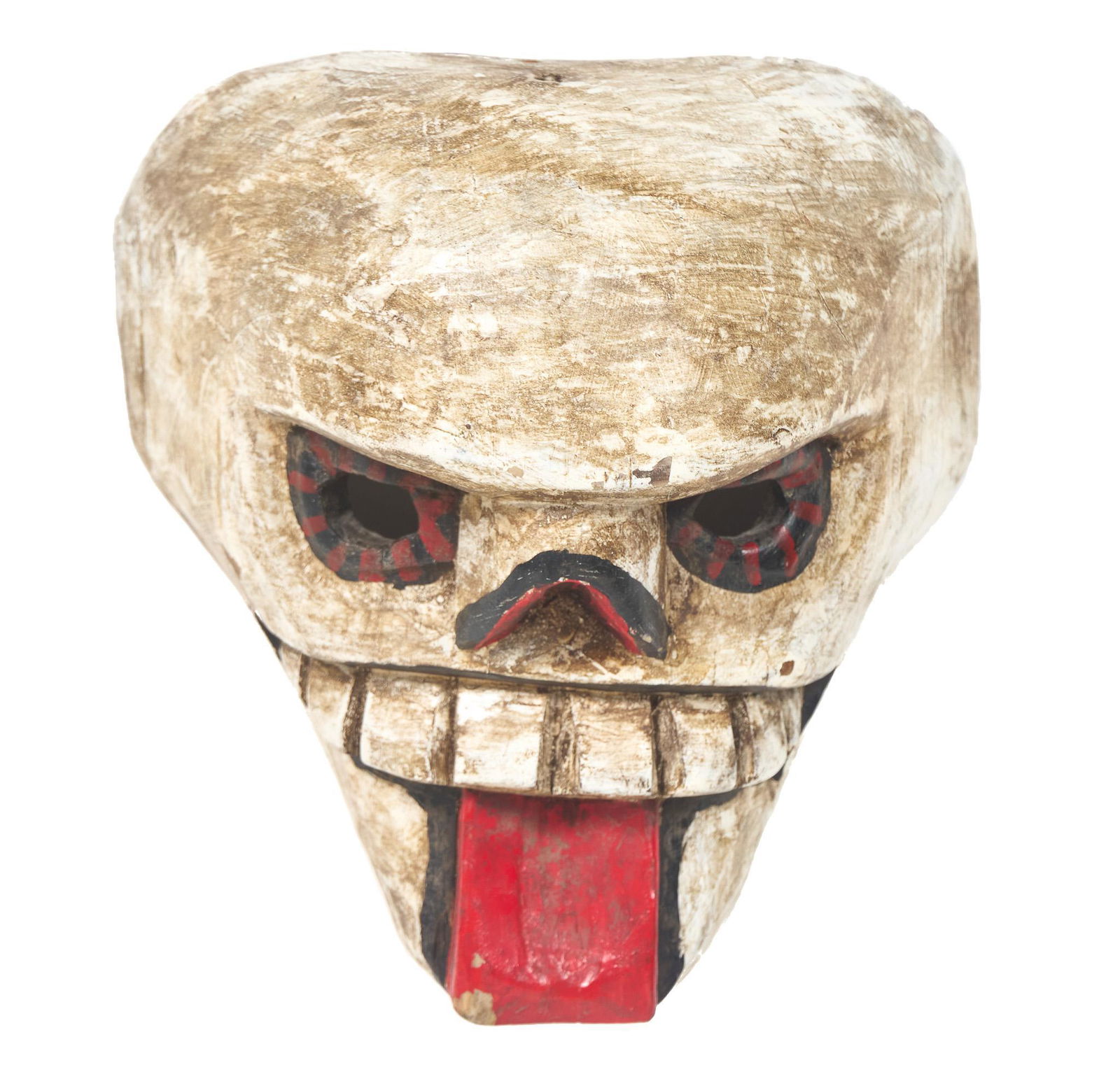 20th C. Guatemalan Folk Art Skull Mask (1 of 5)