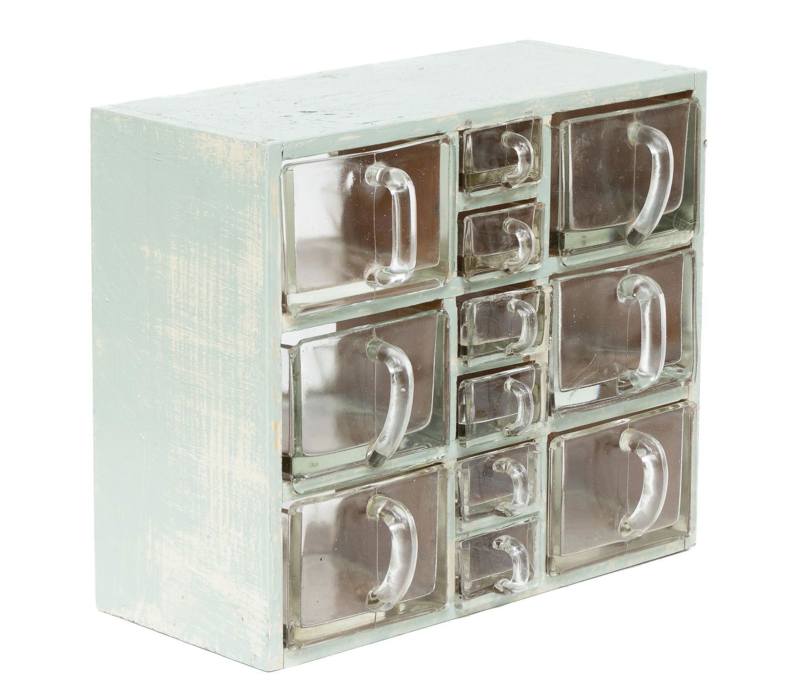 Rustic Table Top Dry Goods Cabinet (1 of 4)