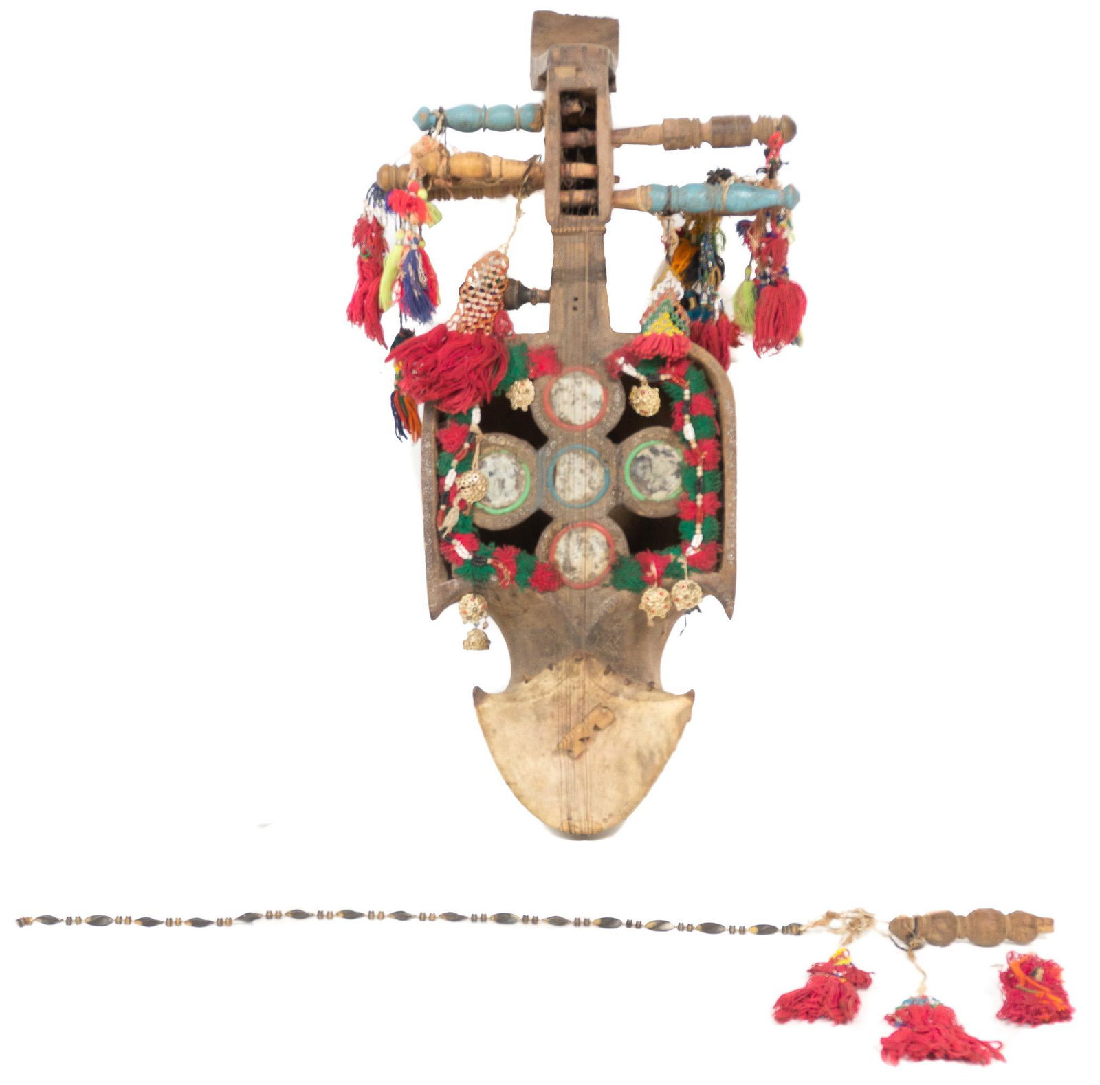 20th C. Mexican Folk Art Stringed Instrument (1 of 10)