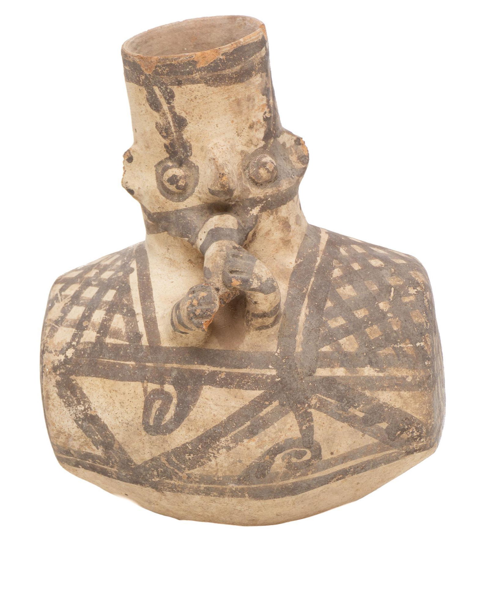 Peruvian Pottery Vessel (1 of 4)