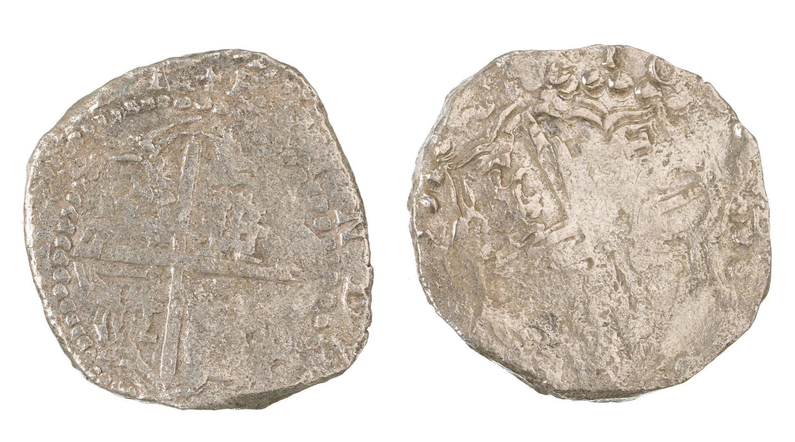 Pair of Atocha 8 Reales Silver Shipwreck Coins (1 of 5)