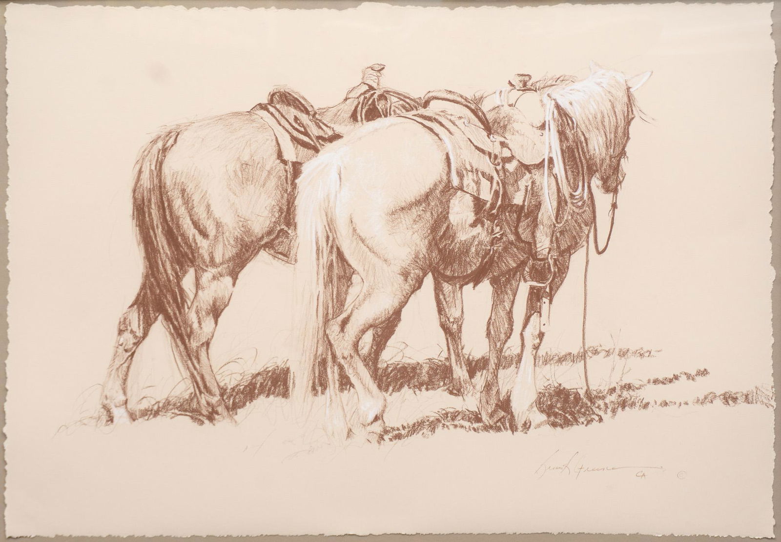 Bruce R. Greene (b. 1953), "Wet Blankets" (1 of 5)