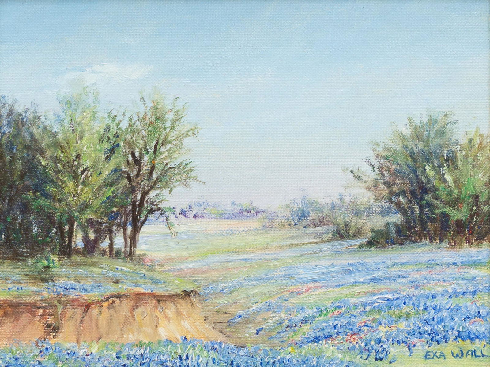 Exa Wall (1897-1972), Texas Lupine (1 of 4)