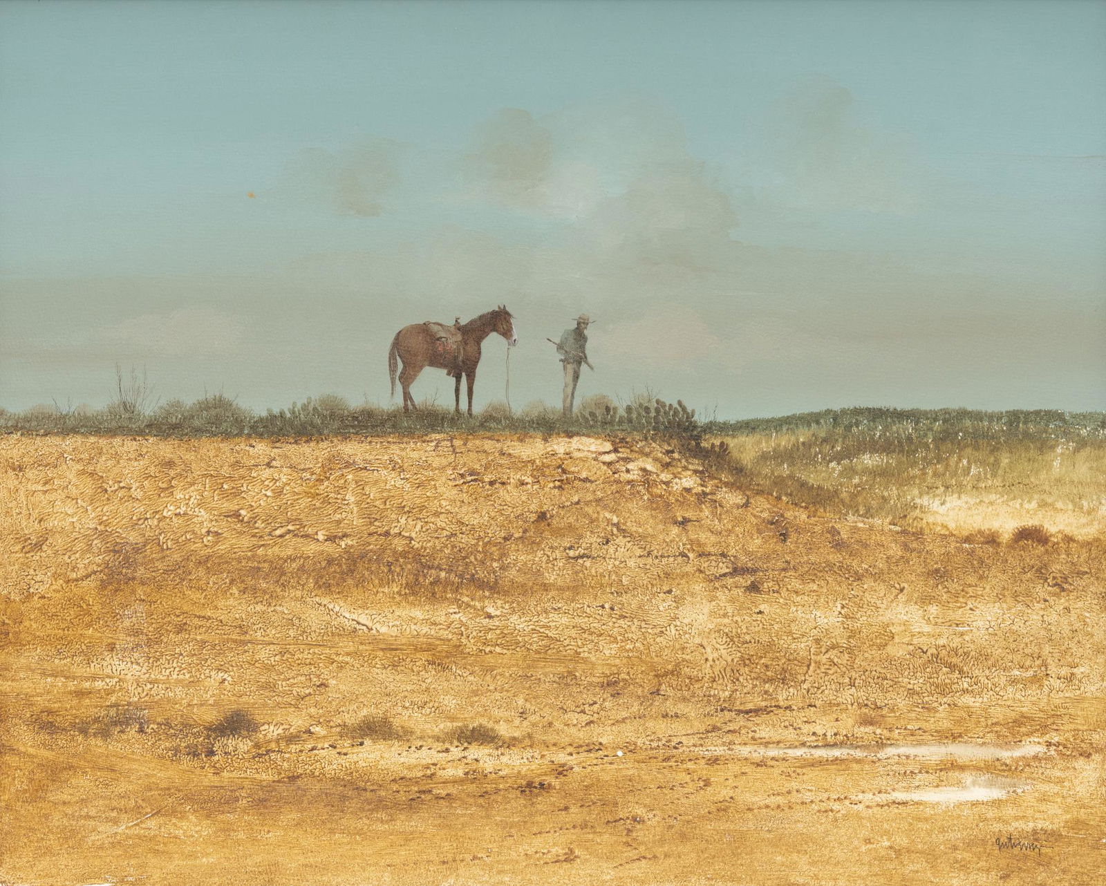 Raul Gutierrez (b. 1935), Scouting (1 of 4)