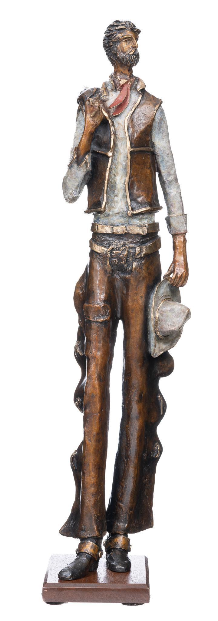 David Pryor Adickes (b. 1927), "Standing Cowboy" (1 of 10)