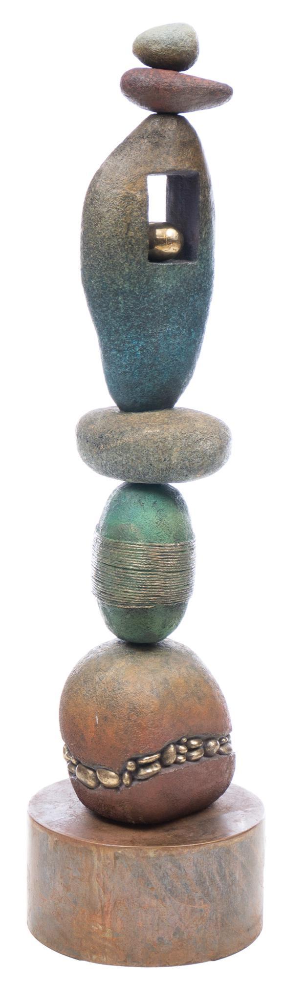 Cullen, Metal Stacked Stones, 3/9 (1 of 8)