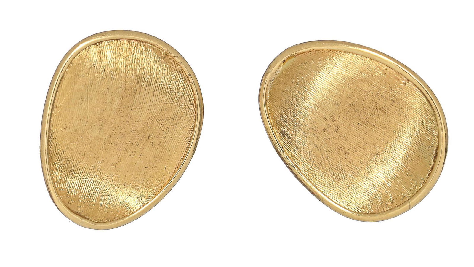 Marco Bicego 18k Gold Lunaria Stud Earrings (1 of 2)