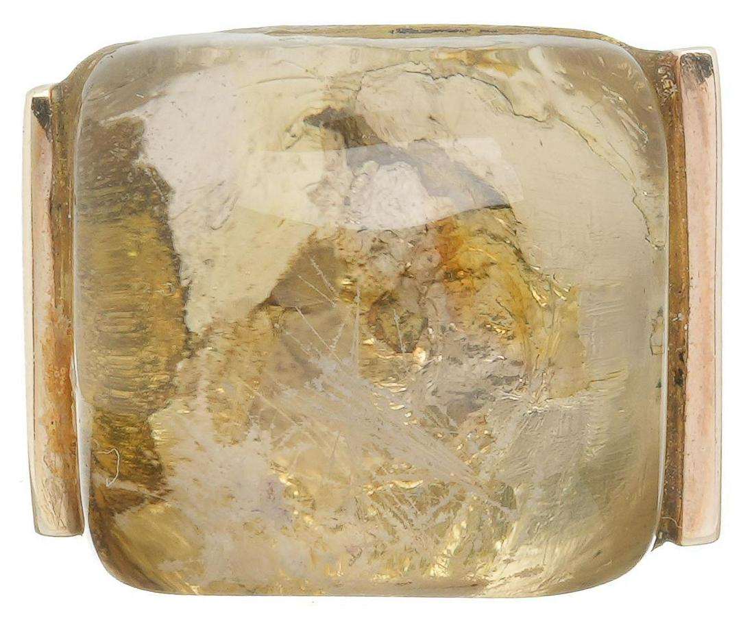 De Carol Designs Rutilated Quartz 14k Gold Ring (1 of 4)