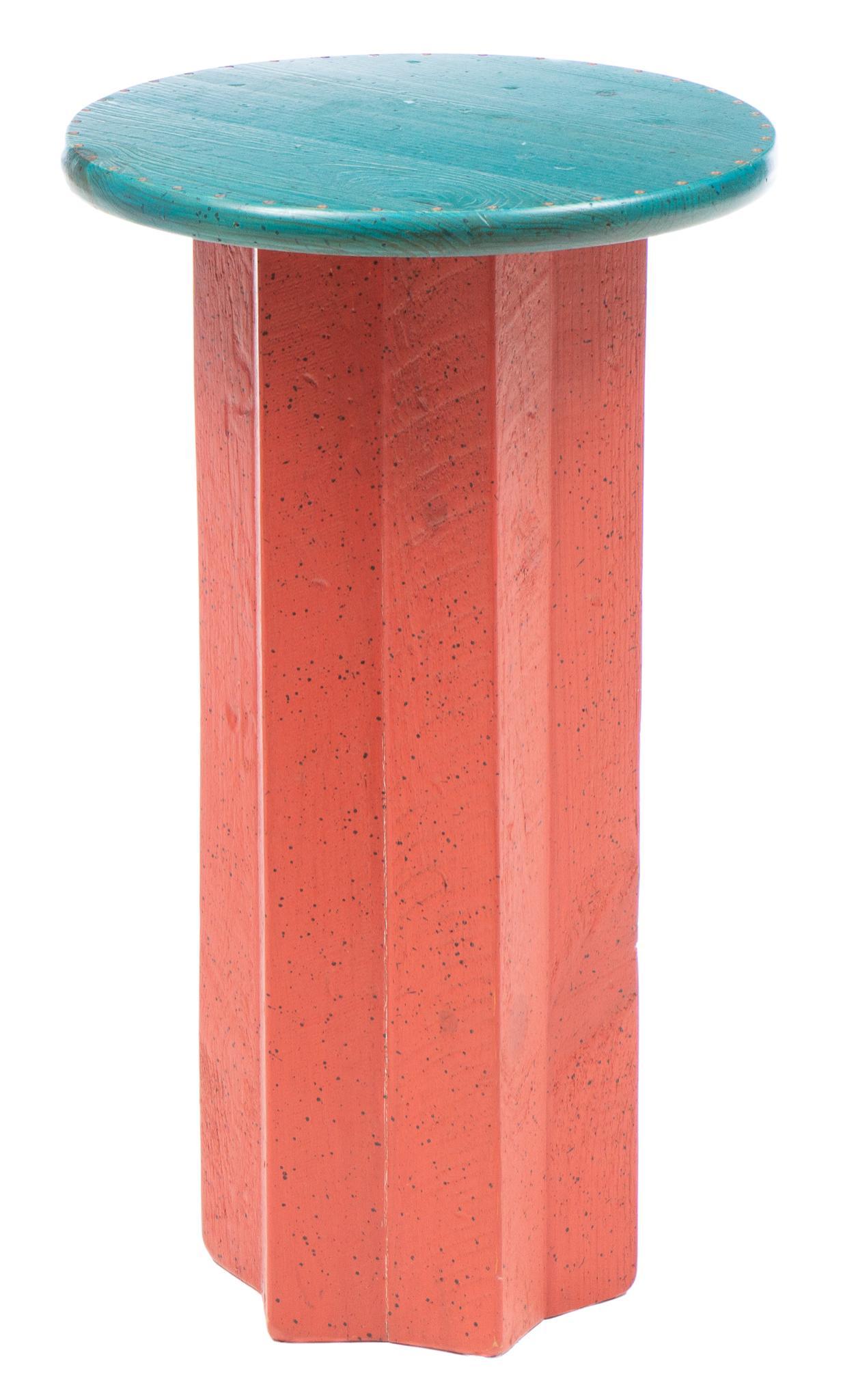 Folk Art Pedestal (1 of 2)