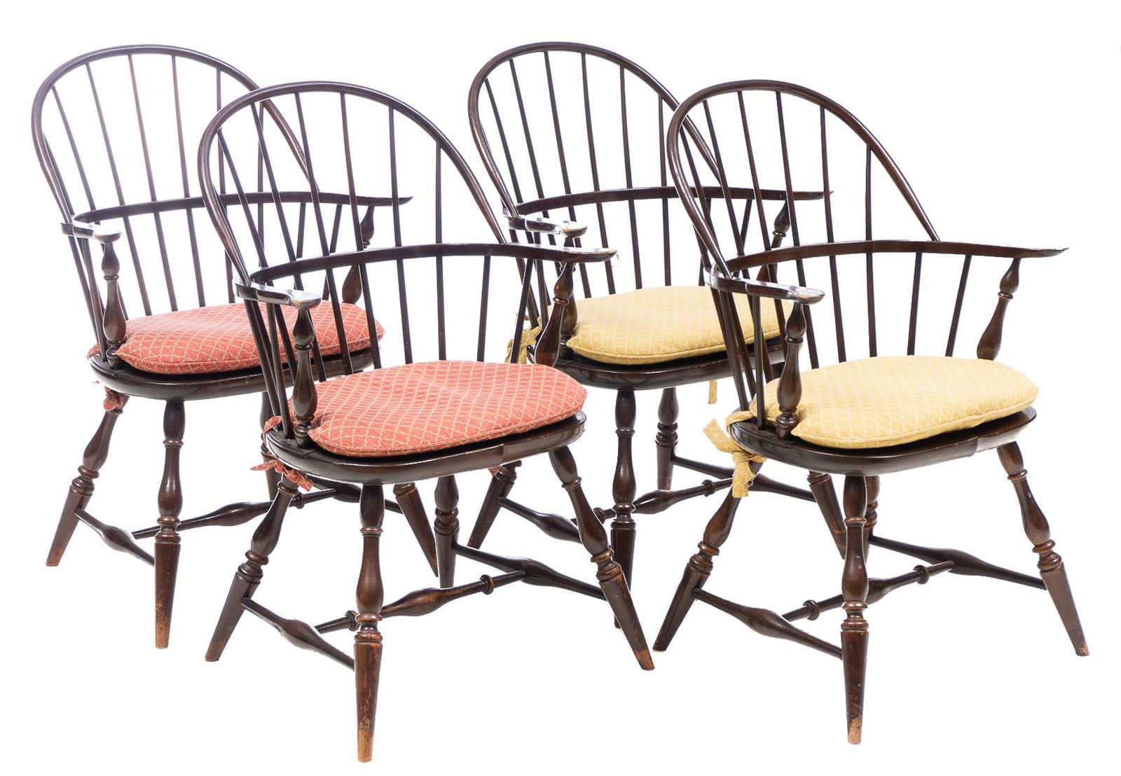 Set of 4 Windsor Arm Chairs (1 of 3)