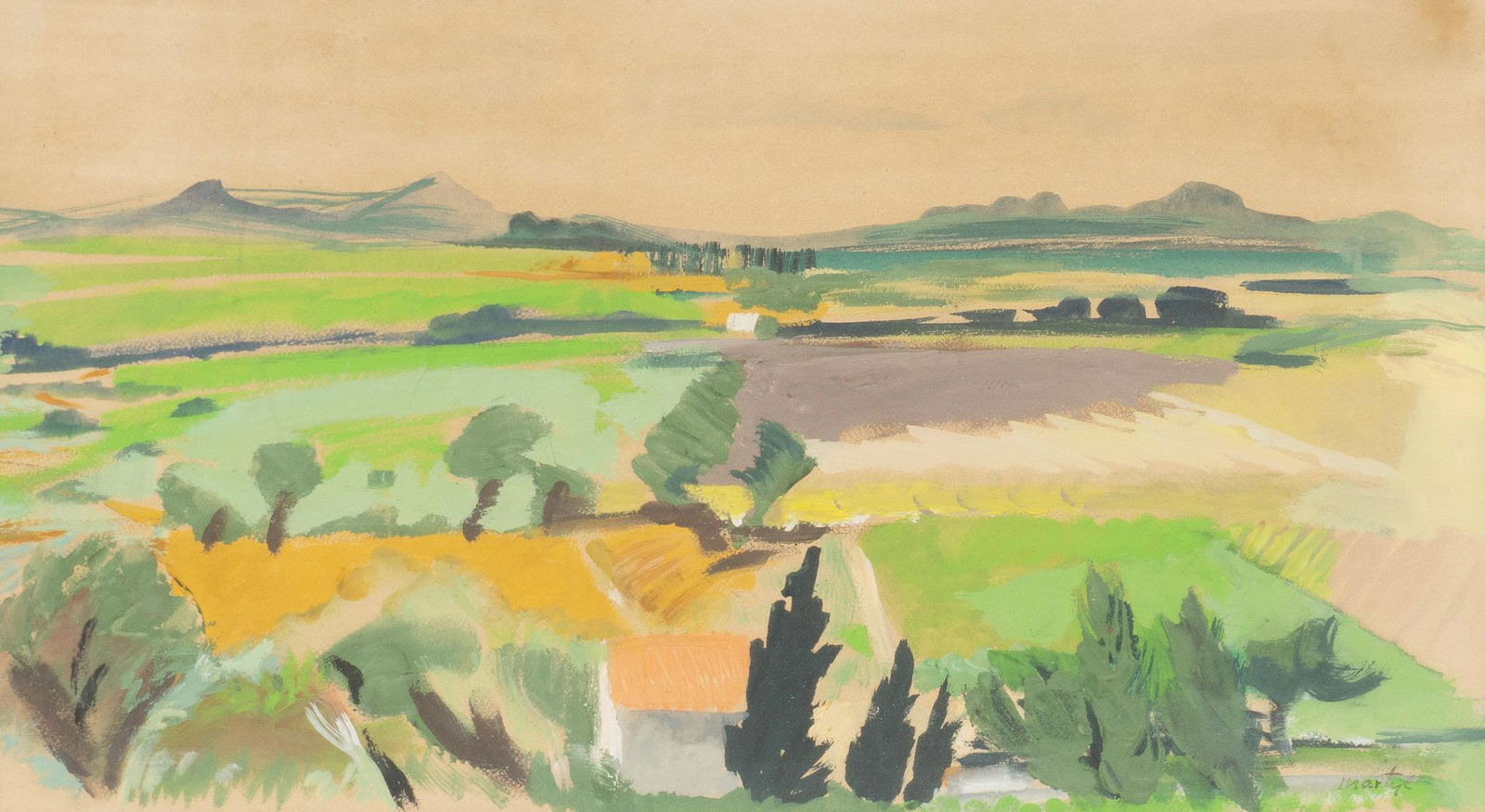 Suzanne S.L. Martyl (1917/18-2013) , Landscape (1 of 4)