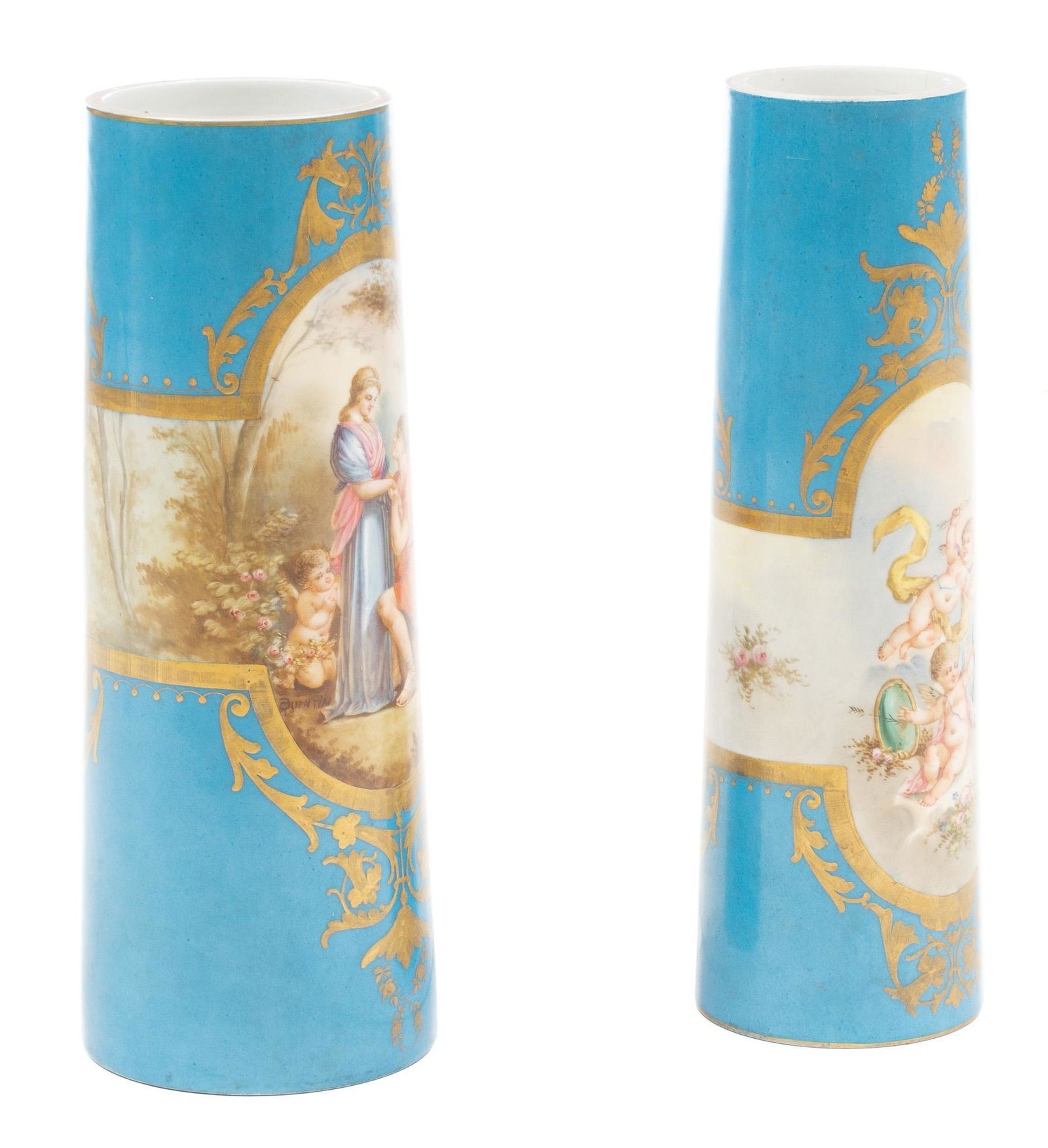 Pair of French Chinoiserie Vases (1 of 5)
