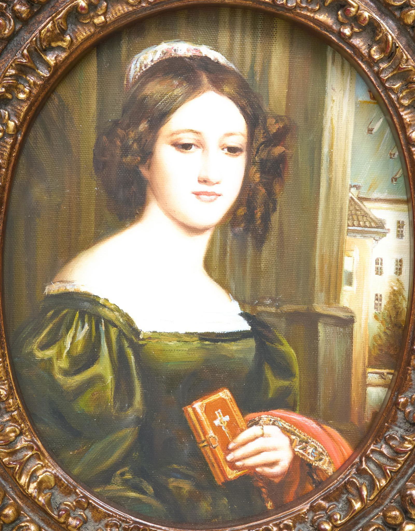 School Portrait, Oil on Canvas (1 of 3)