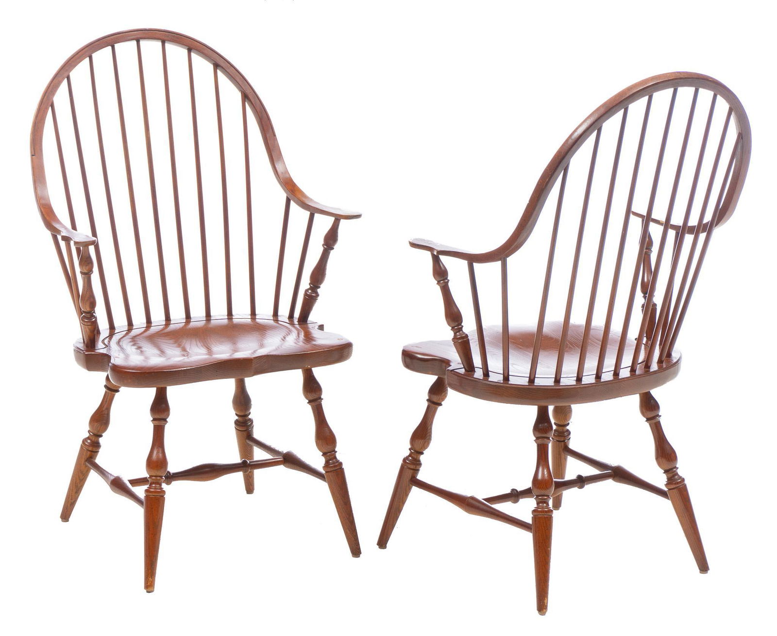 Pair of Windsor Arm Chairs (1 of 4)
