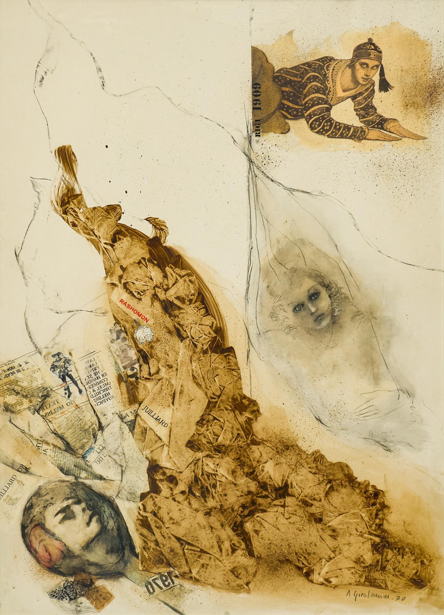 A. Girolounii, 'The Juilliard School Collage', 1970 (1 of 9)