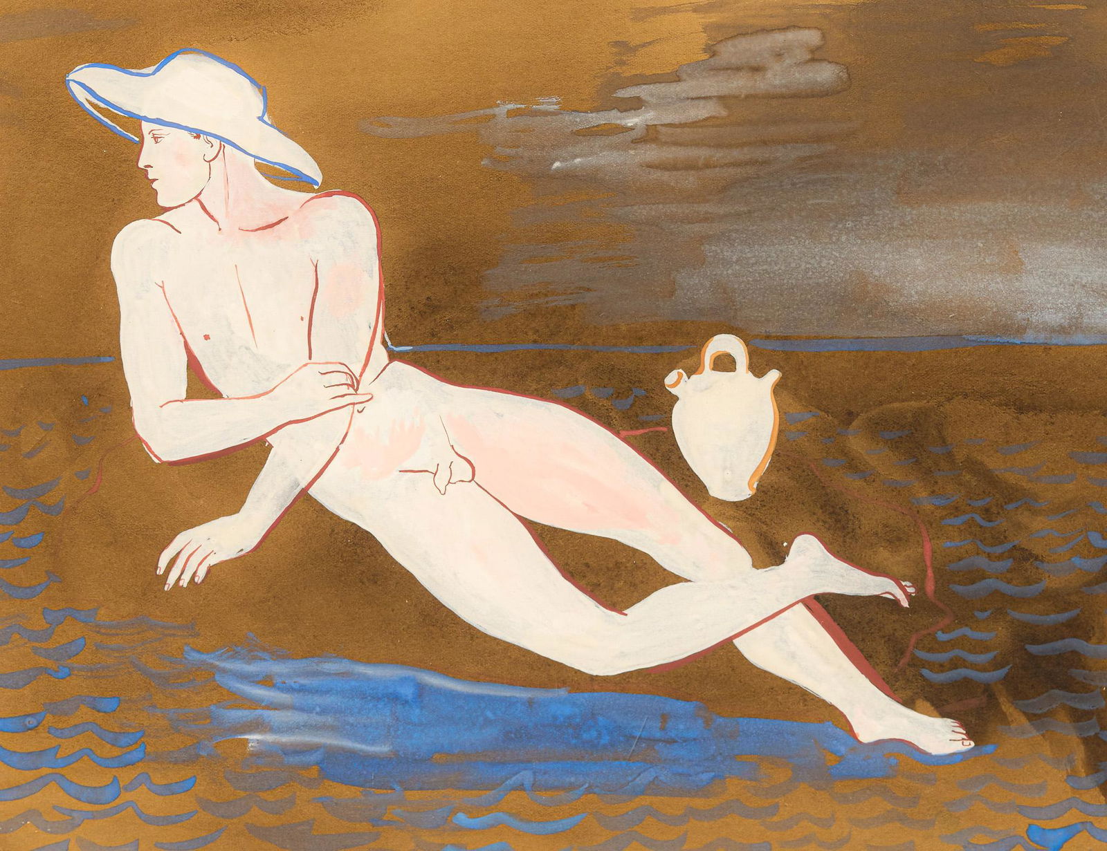Pedro Pruna, "Lifar On The Beach", 1929 (1 of 6)