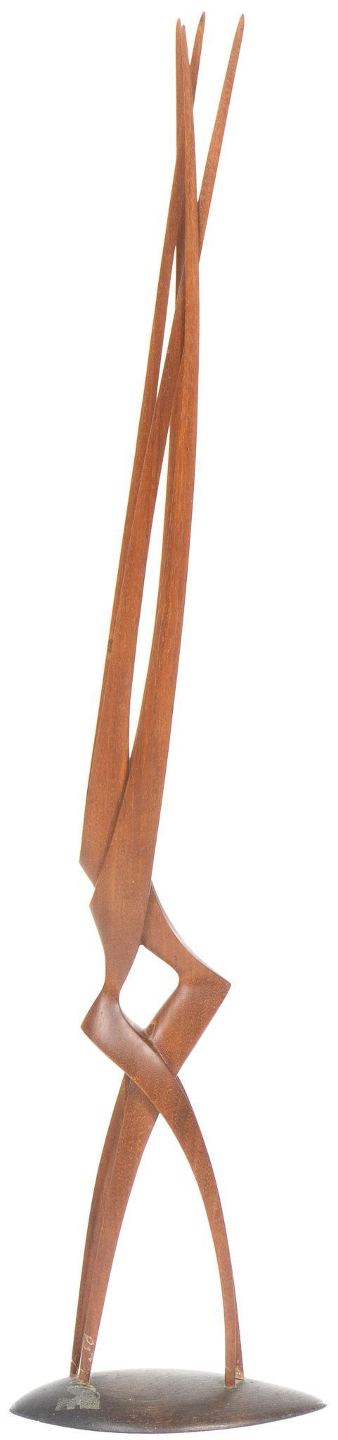 David Lemon, Wooded Man Sculpture, 1955 (1 of 10)