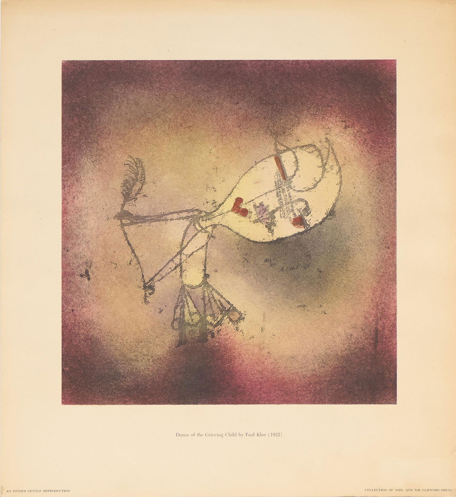 Paul Klee, "Dance of the Grieving Child", 1922 (1 of 6)