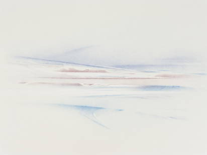 Earl Stroh, Landscape: Earl Stroh (1924-2005), untitled landscape, signed, lithograph, numbered 25/25, sight: 16 1/4 x 21" We happily provide seamless shipping services on everything we sell. Please email us at shipping@vog