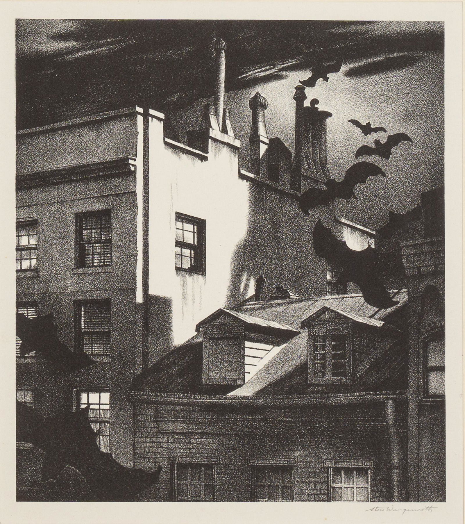 Stow Wengenroth, "Strange Visitors" (1 of 8)