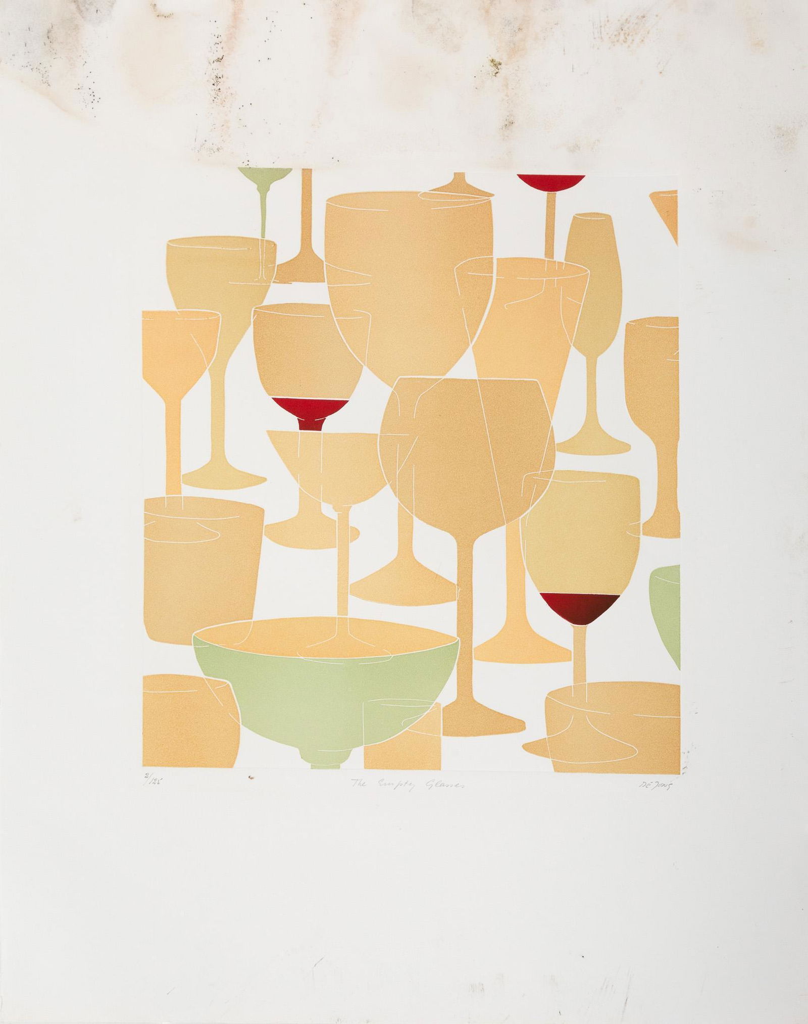 Thomas De Jong, "The Empty Glasses" (1 of 13)