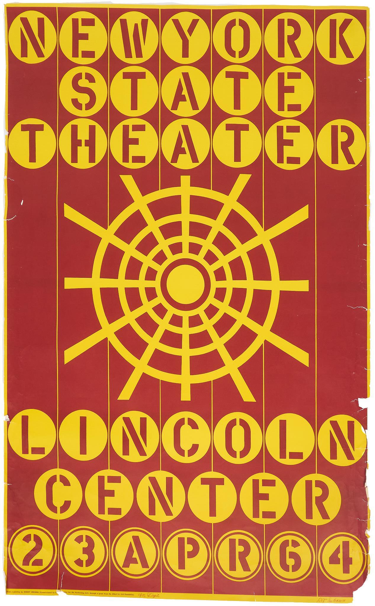 Robert Indiana, New York State Theater Poster (1 of 6)