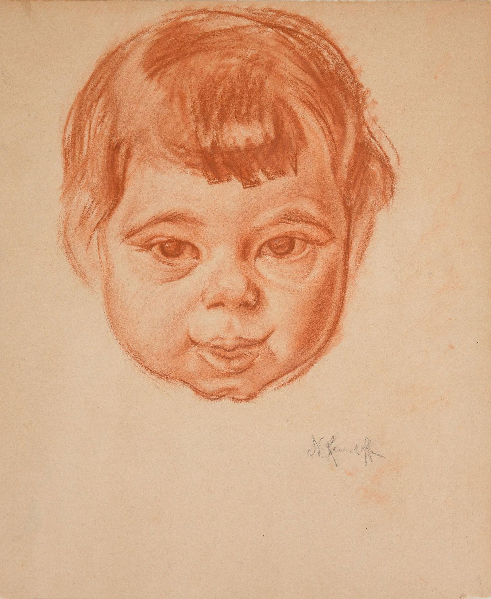Nicholas Remisoff, Child's Face (1 of 4)