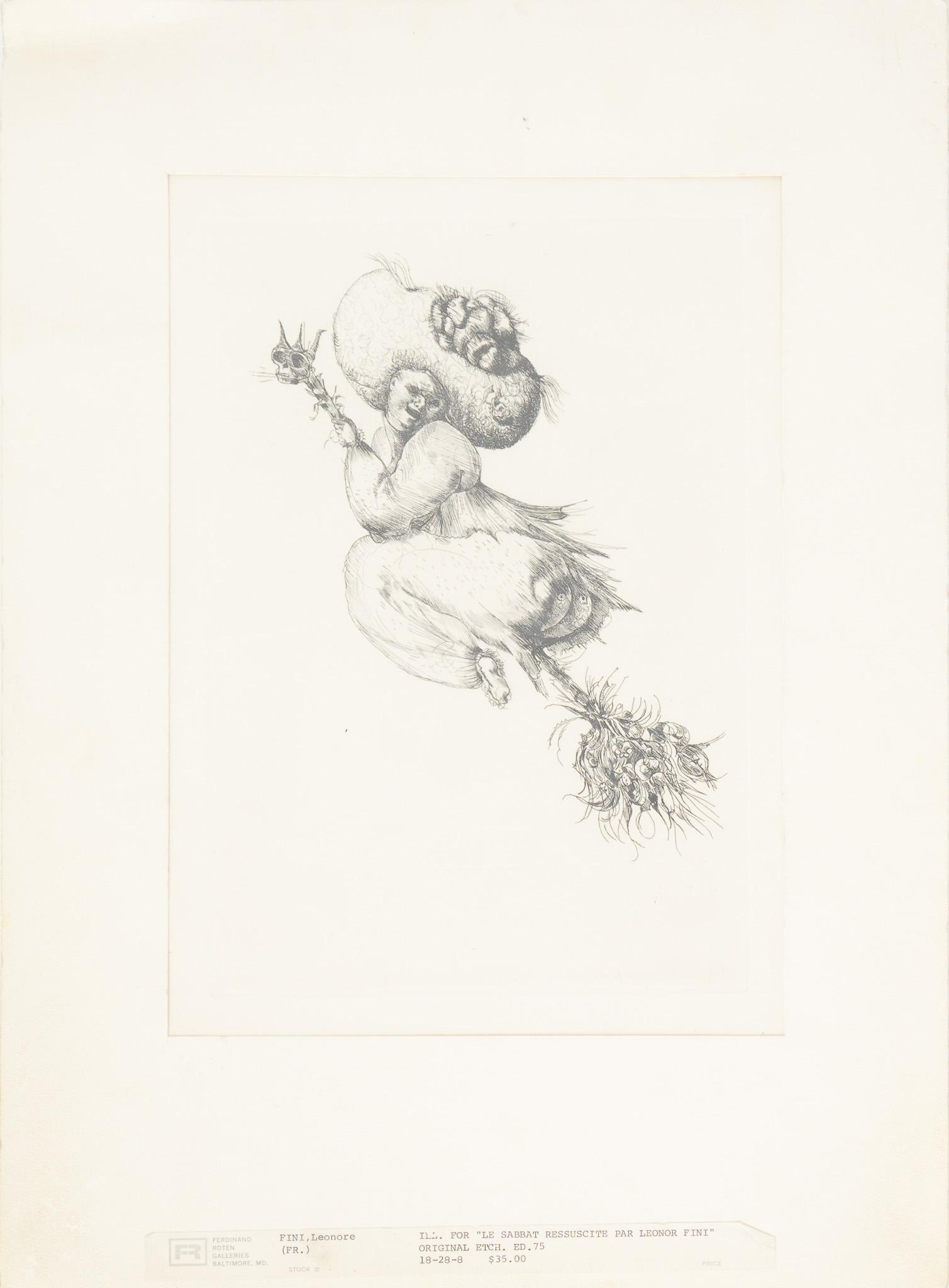 Leonore Fini, "Le Sabat Ressucite Par Leonore Fini", (1 of 4)