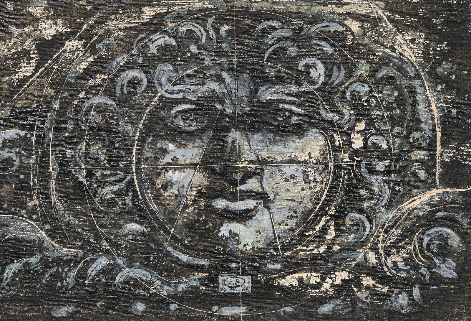 Eugene Berman, "Stone Face", 1968 (1 of 5)