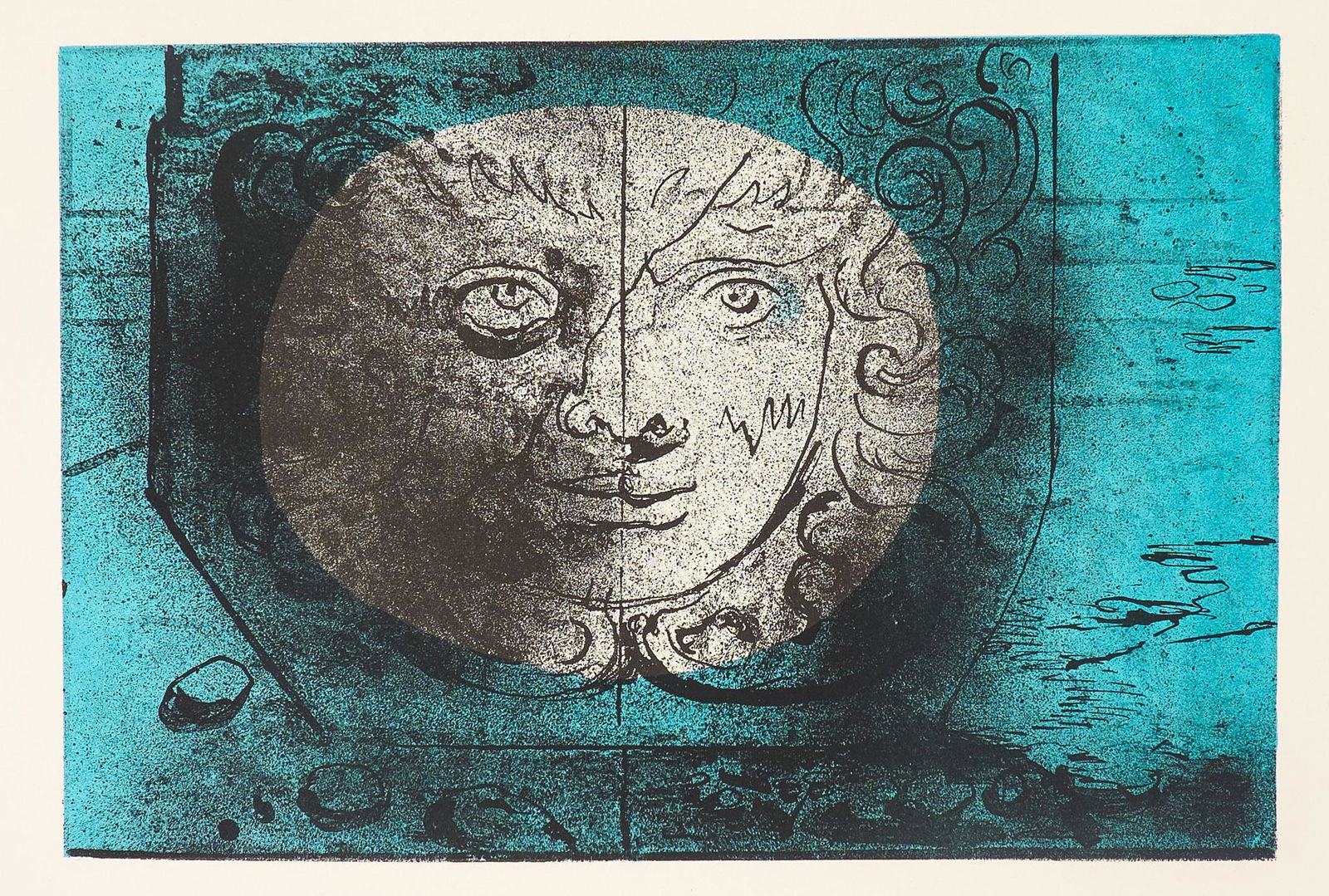 Eugene Berman, "Sunken Medusa (21)" (1 of 7)