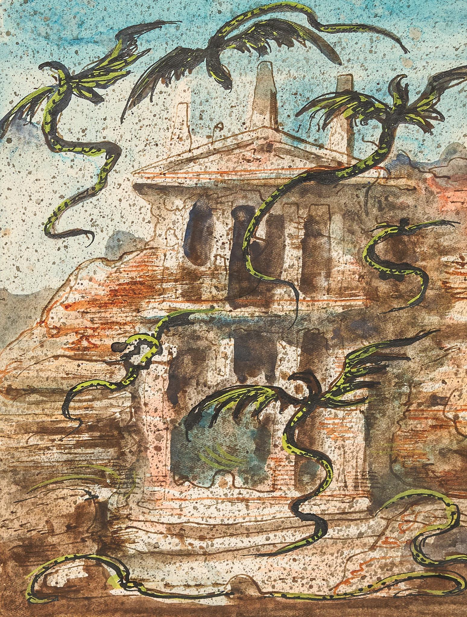 Eugene Berman, "Temple" (1 of 4)