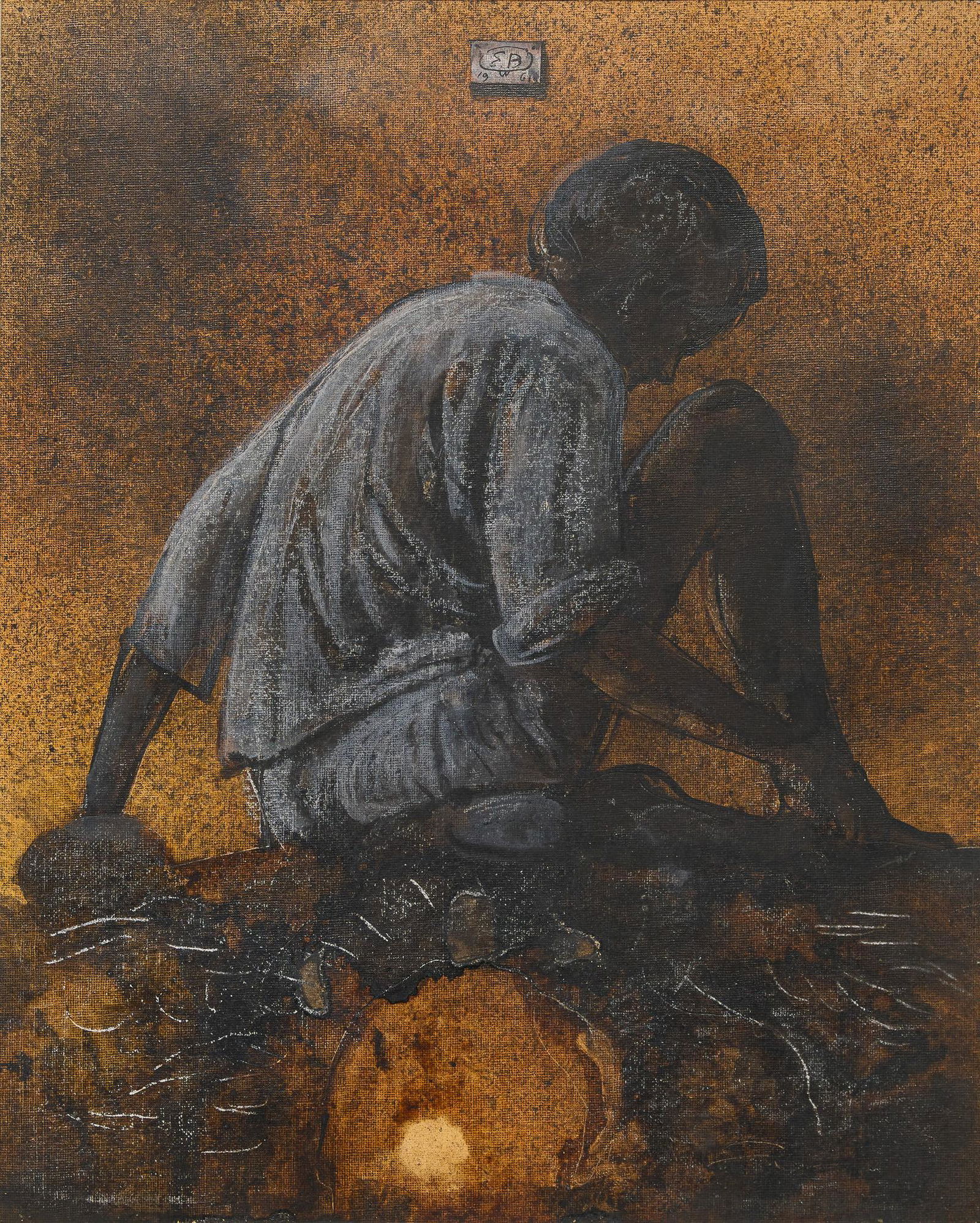 Eugene Berman, "Boy on Bridge", 1961 (1 of 8)