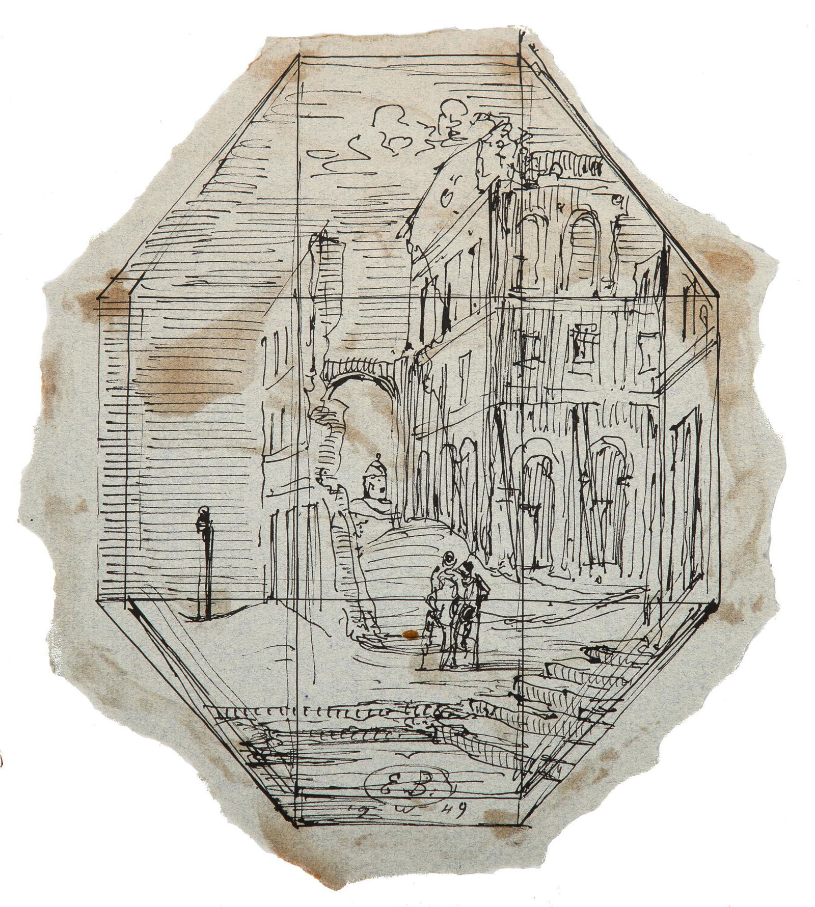 Eugene Berman, Landscape, 1949 (1 of 4)