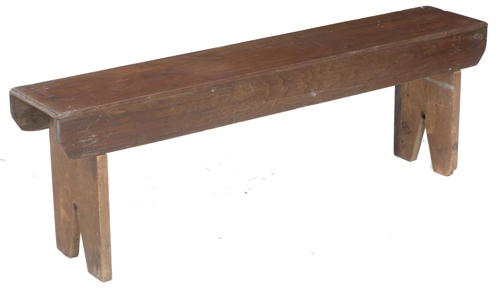 Rustic Wooden Hall Bench (1 of 3)